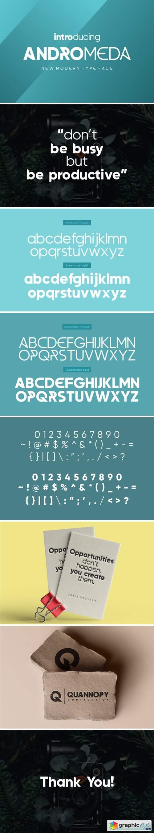 Andromeda Font