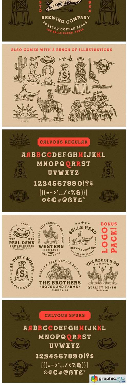 Calvous Font