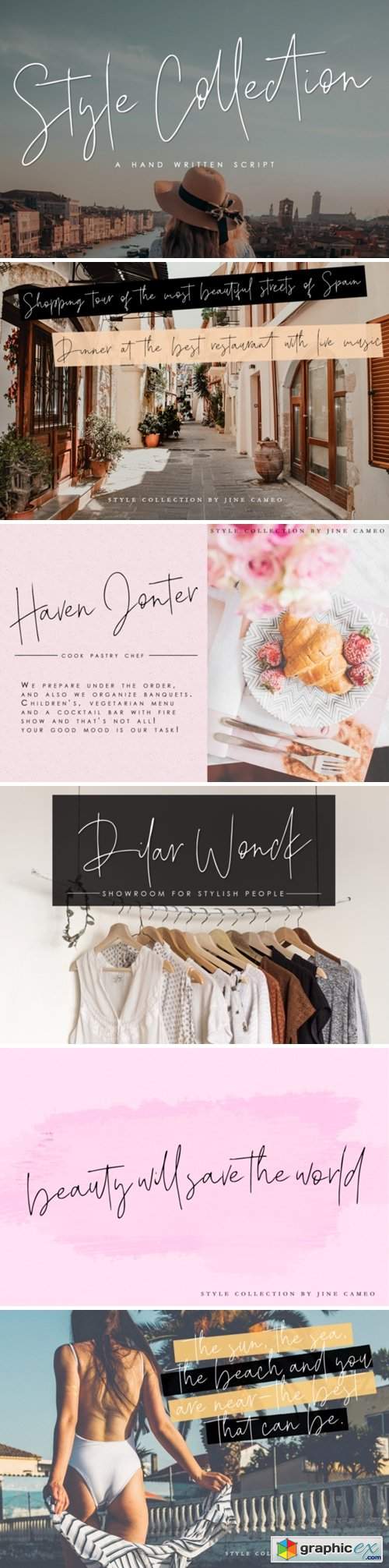  Style Collection Font 