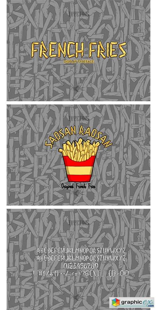  French Fries Font 
