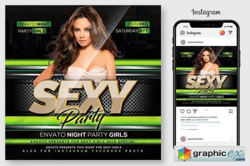 Sexy Party Flyer Template