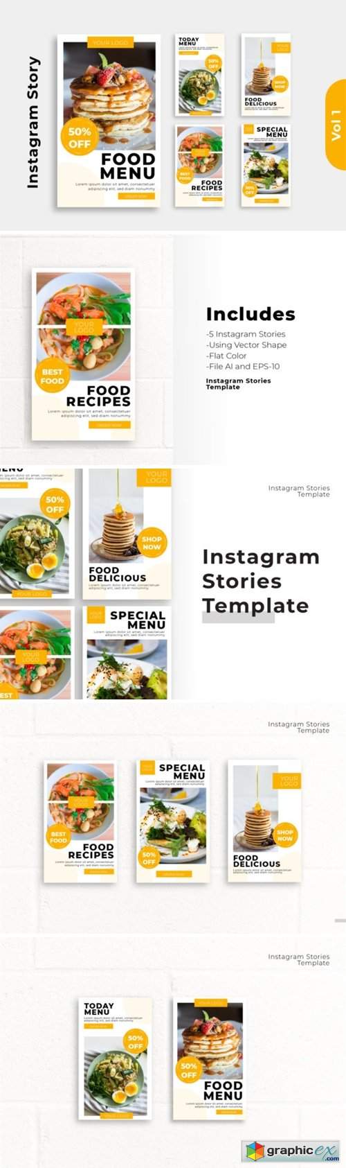  Instagram Stories Graphic Vol 1 
