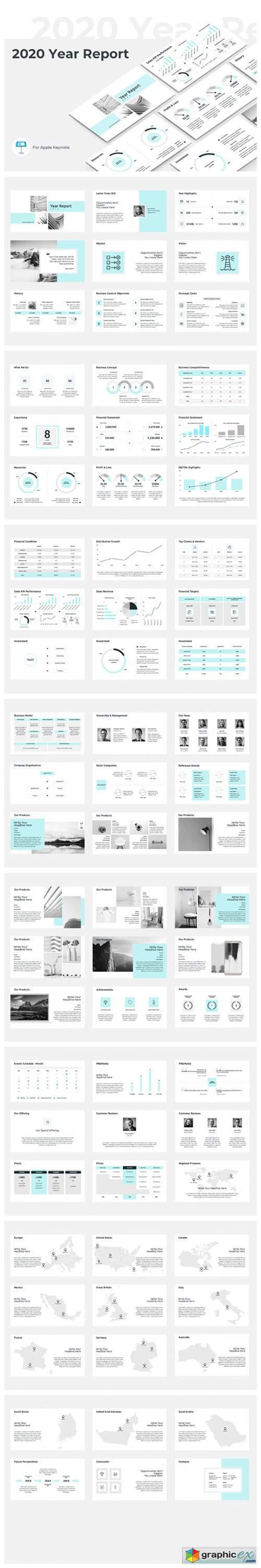 2020 Year Report Keynote Template