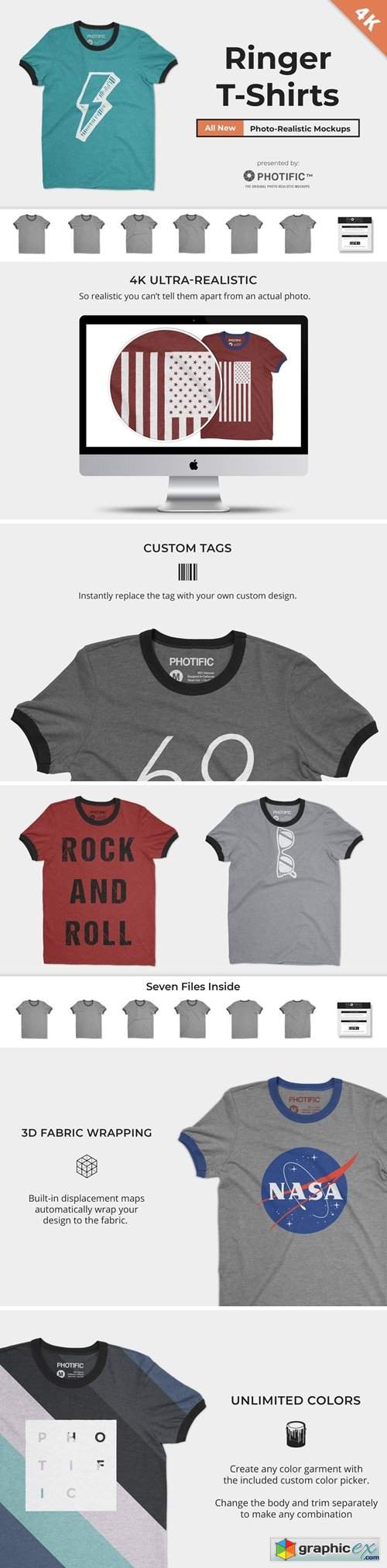 Download Ringer T-Shirt Mockups » Free Download Vector Stock Image ...