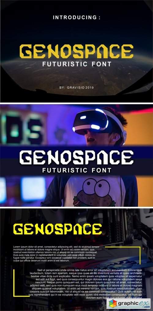 Genospace Font