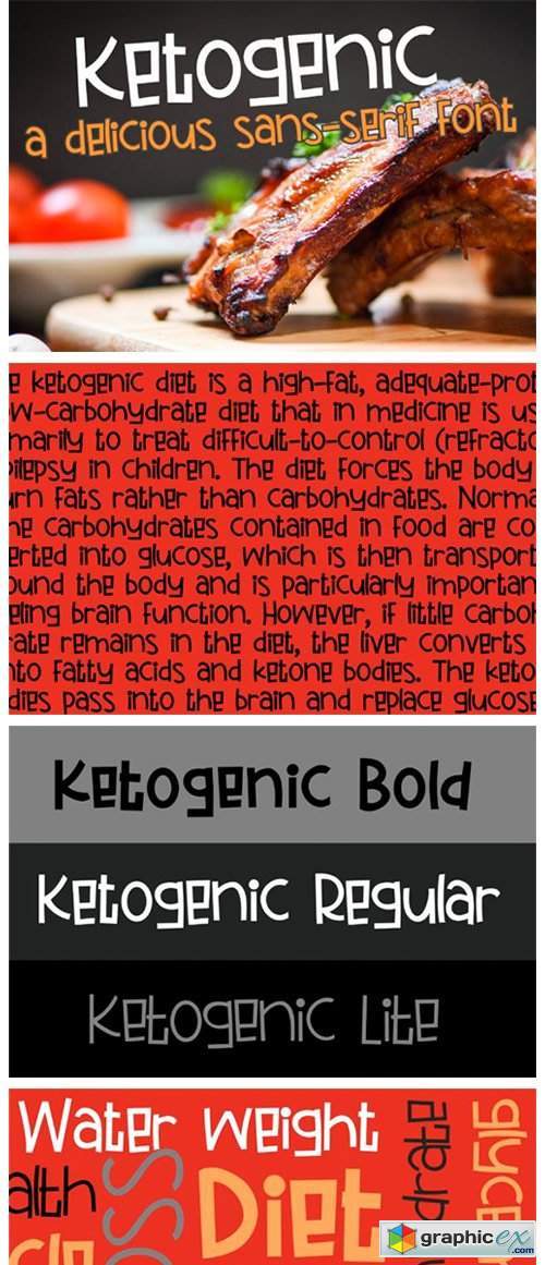 Ketogenic Font