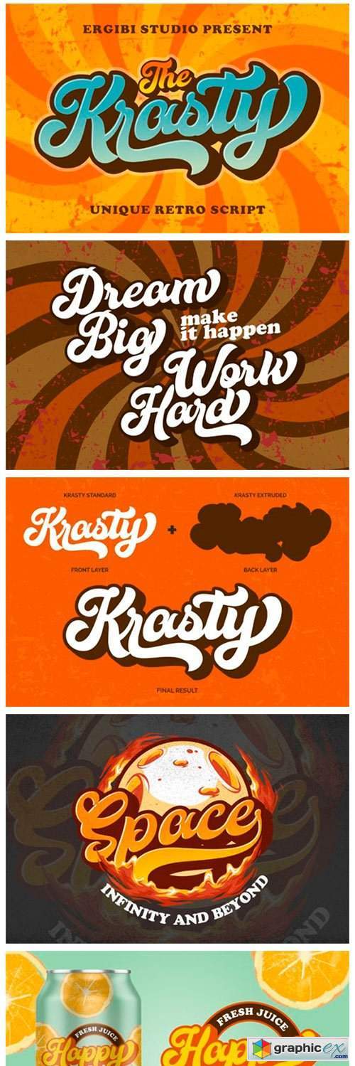 Krasty Font