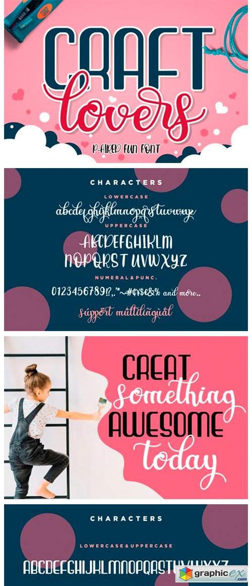  Craft Lovers Font 