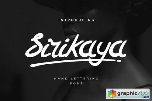  Sirikaya Handwritten Font 