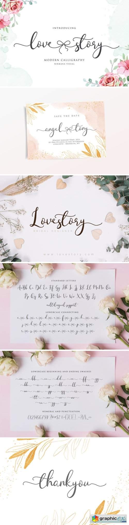  Lovestory Font 