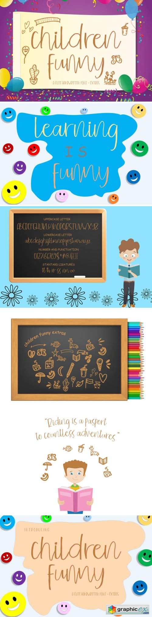  Children Funny Font 