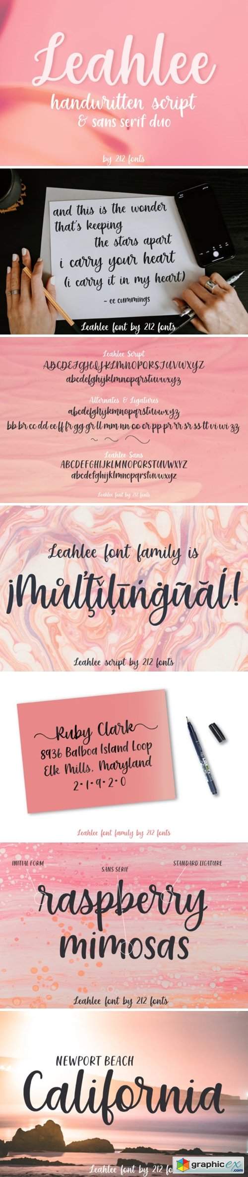  Leahlee Duo Font 