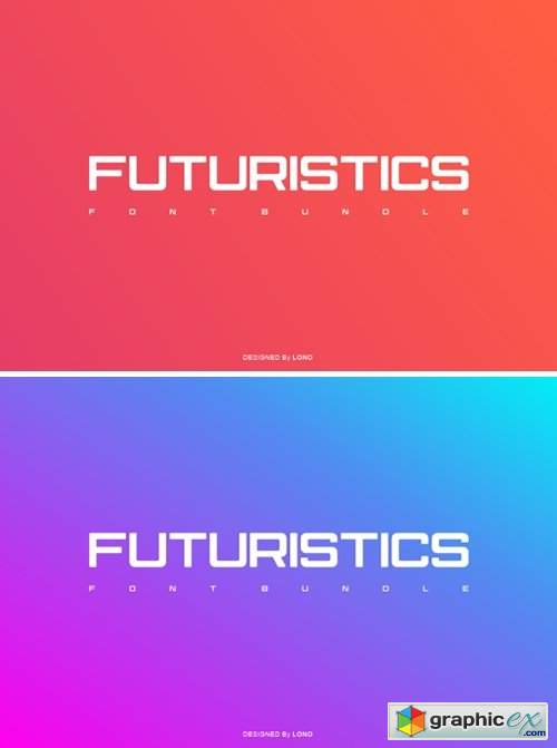  Futuristics Font 