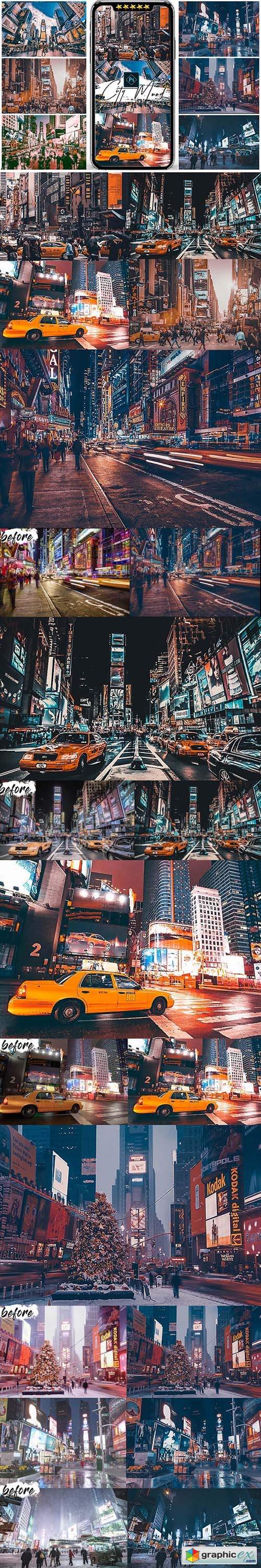 City Mood Photoshop Actions 