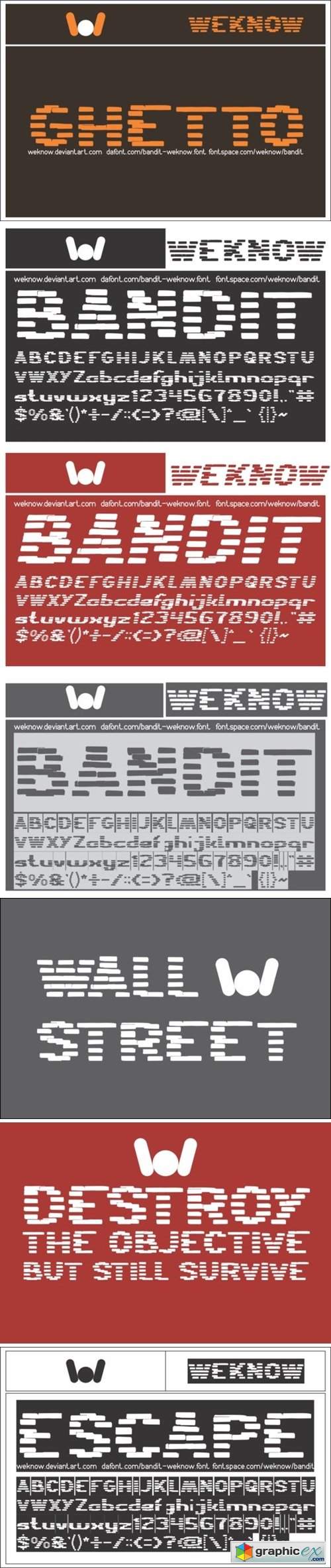  Bandit Font 