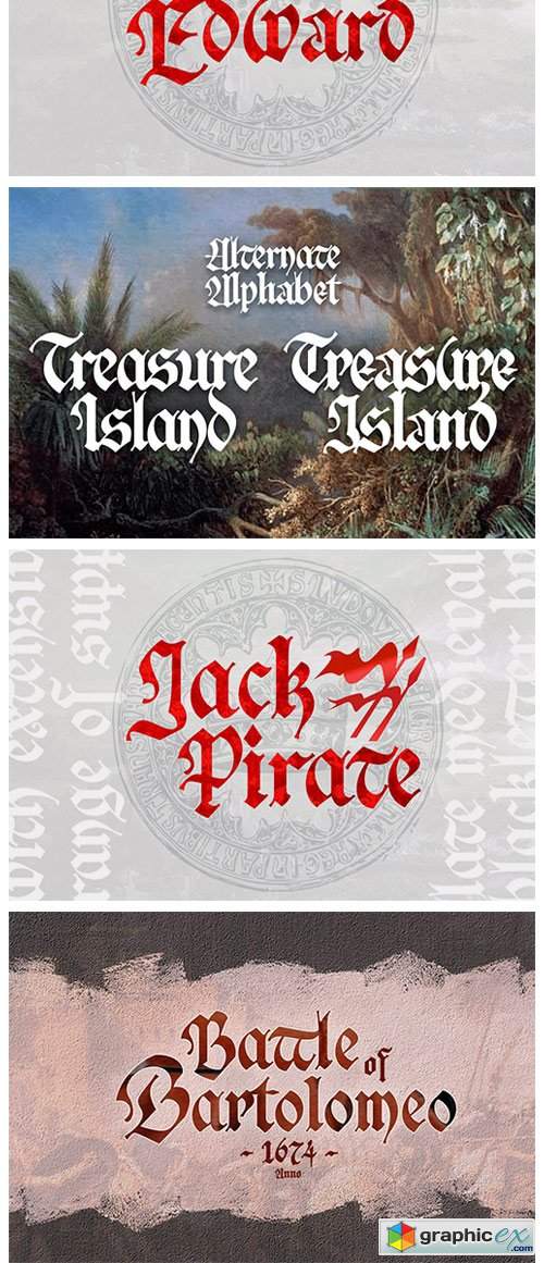  Jack Pirate Font 