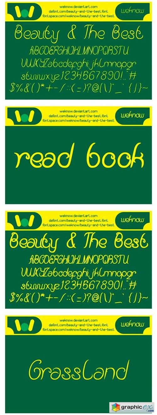  Beauty and the Best Font 