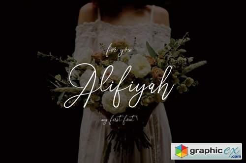  Alifiyah Handwritten Font 