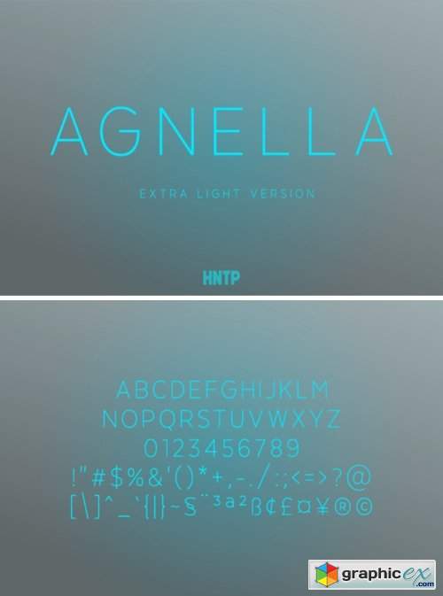  Agnella 5 Font 