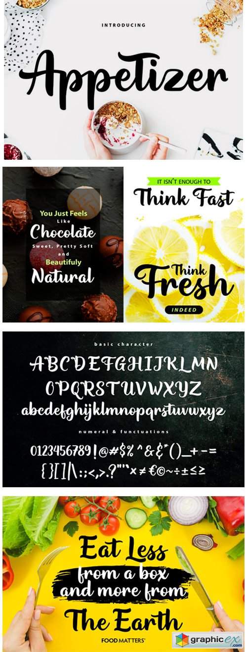  Appetizer Font 