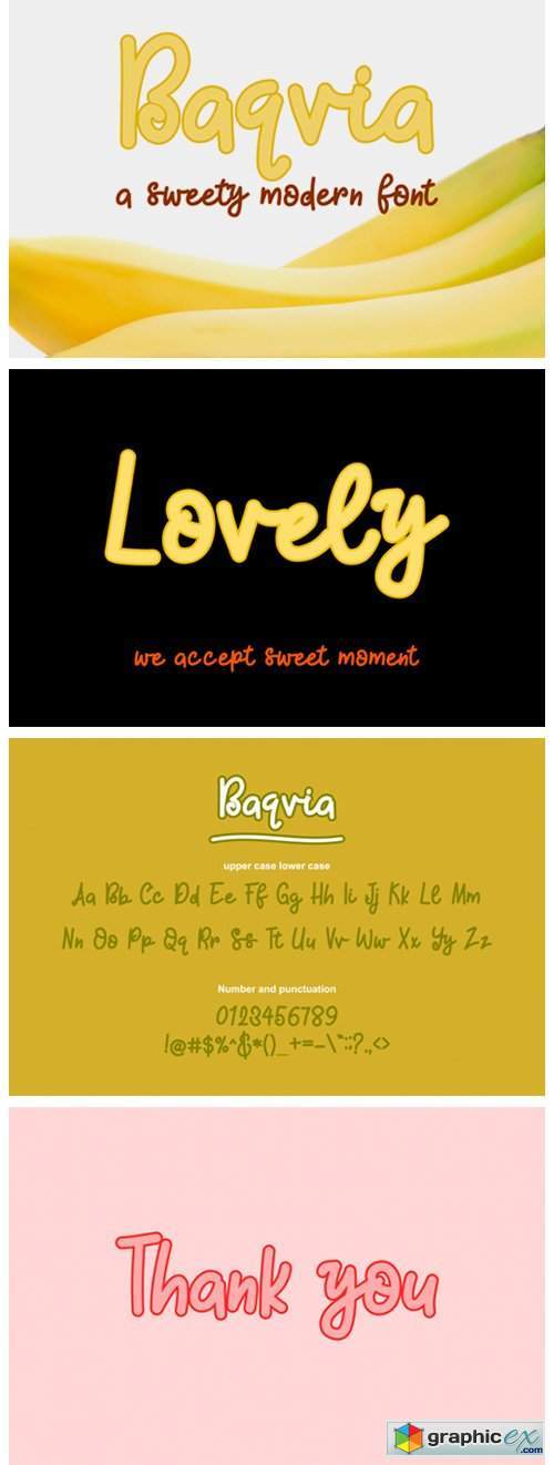 Baqvia Font