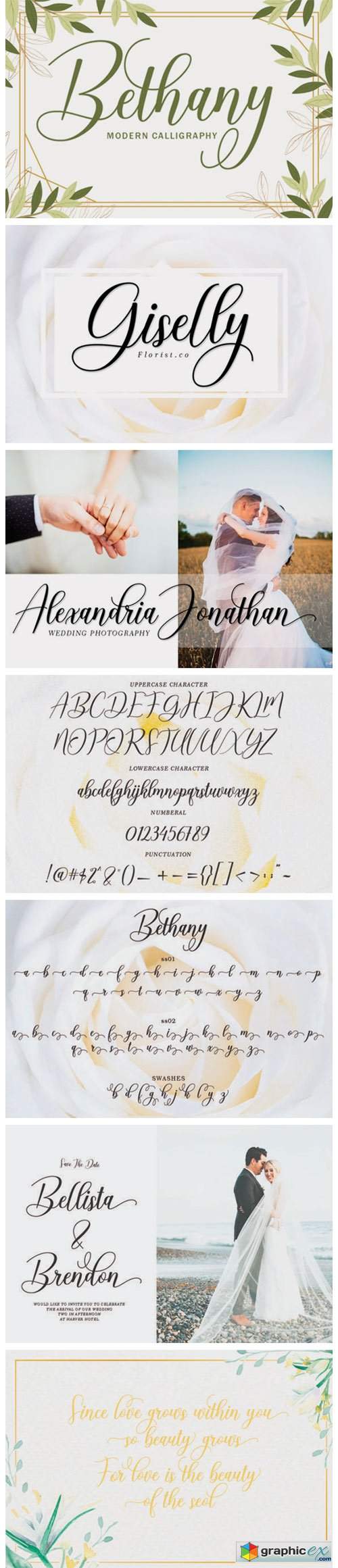  Bethany Script Font 