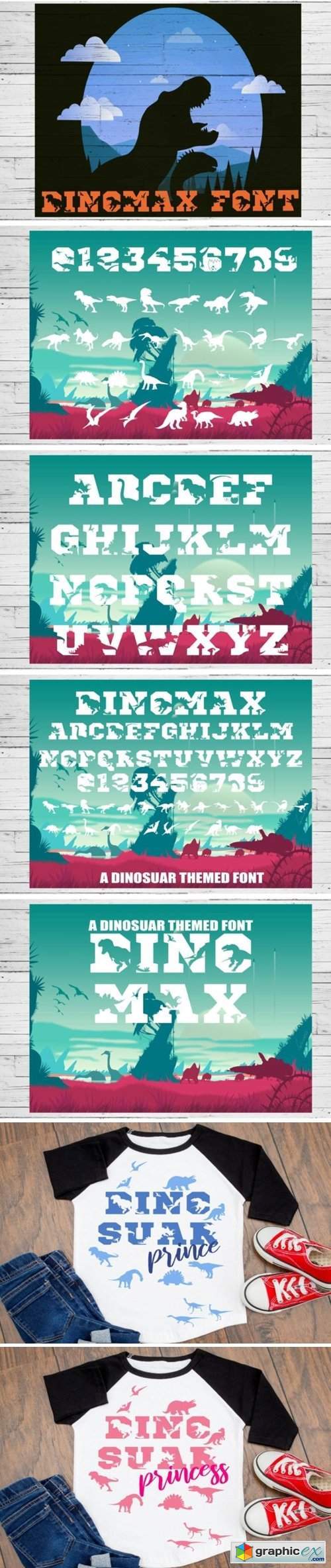 Dinomax Font