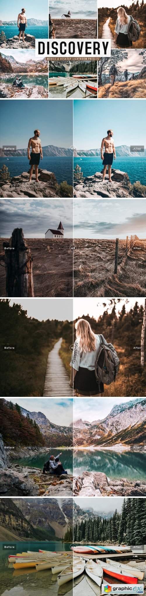Discovery Lightroom Presets Pack 