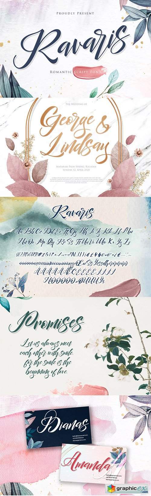 Ravaris Script Font