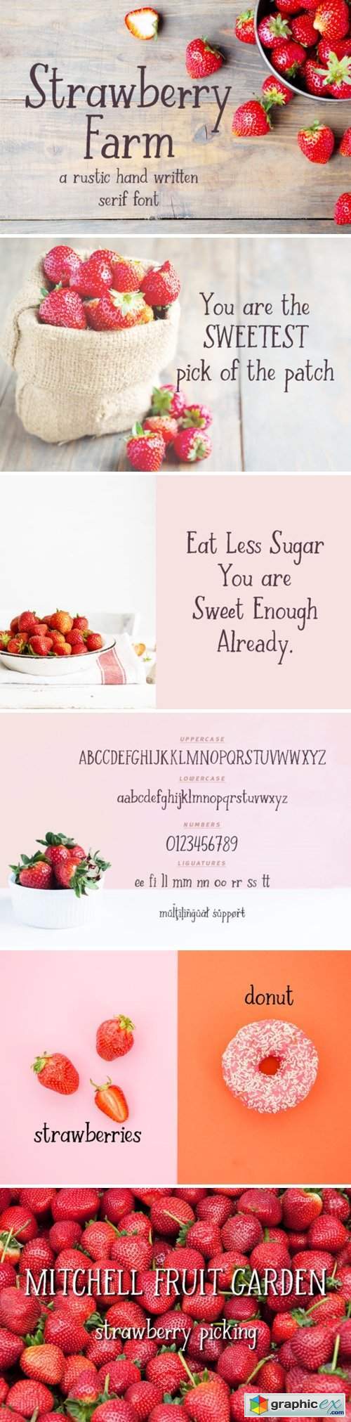 Strawberry Farm Font