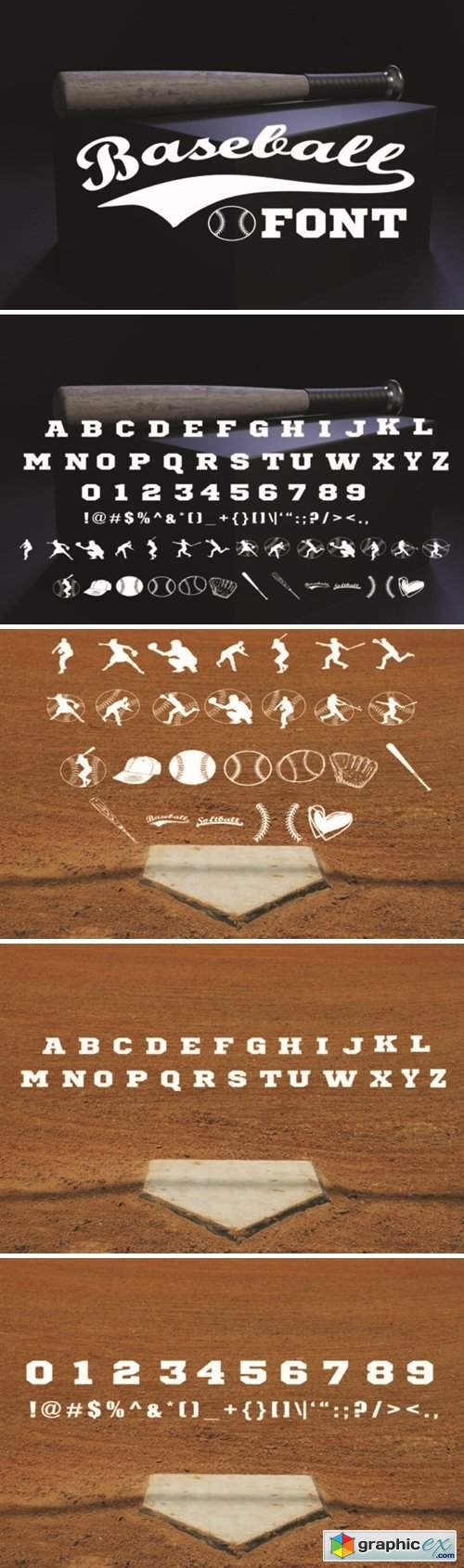  Baseball Font 