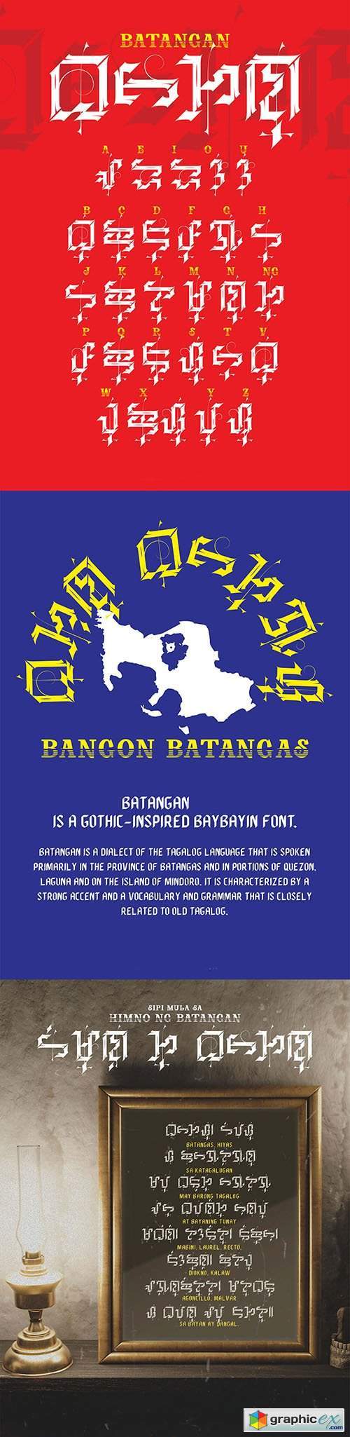 BBT Batangan Art Deco Font