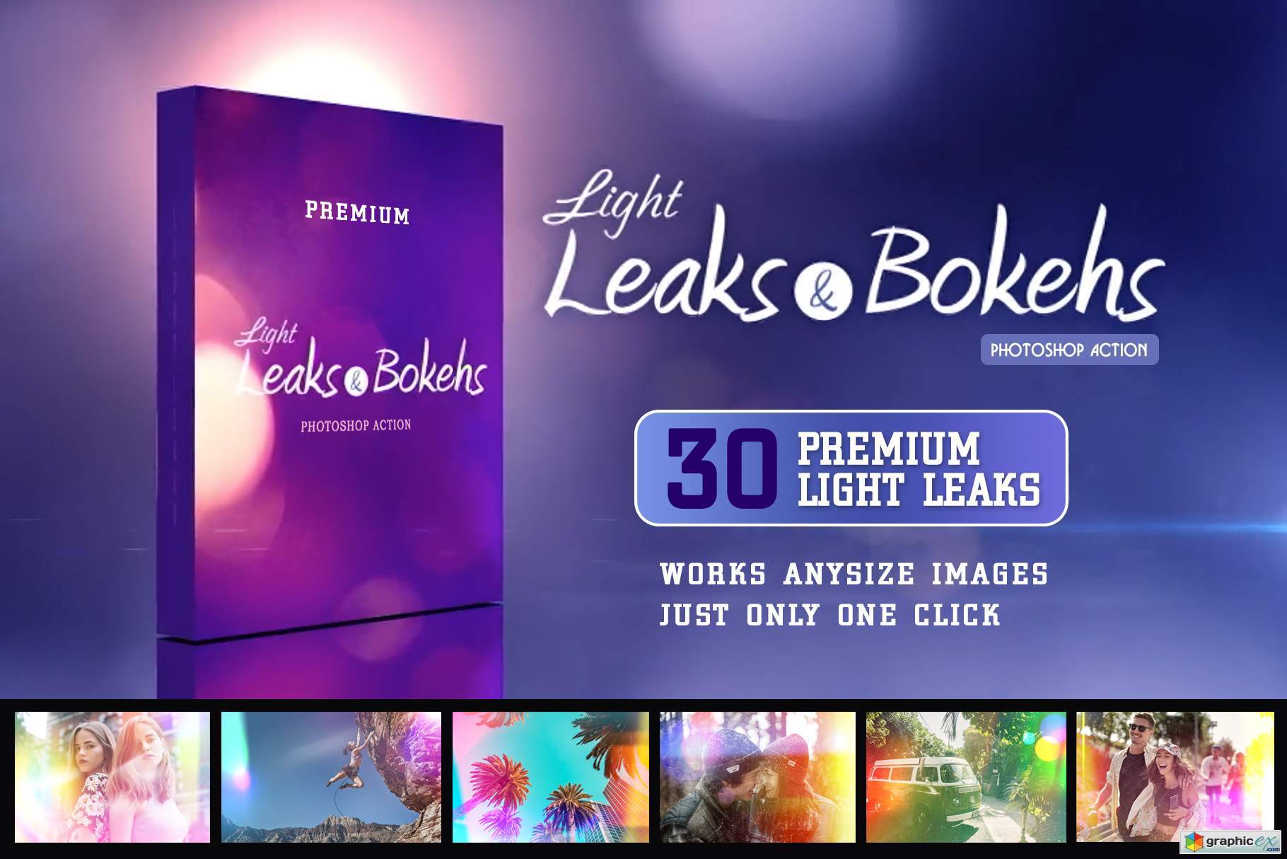 Premium Light Leaks PS Action