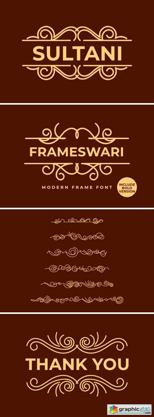 Frameswari Font