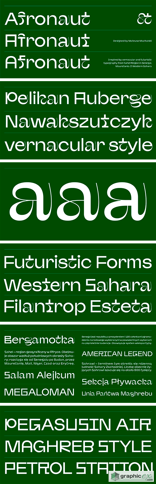  Afronaut Font Family 