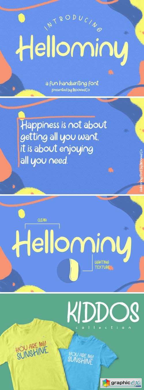  Hellominy Font 