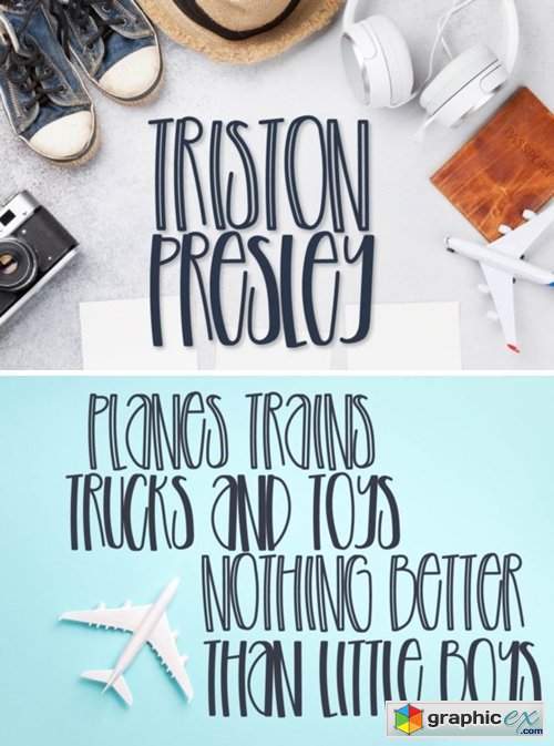 Triston Presley Duo Font
