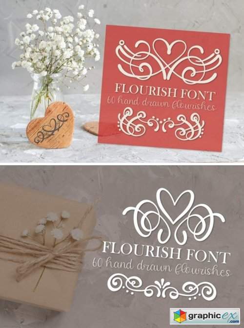 Flourish Pack Font