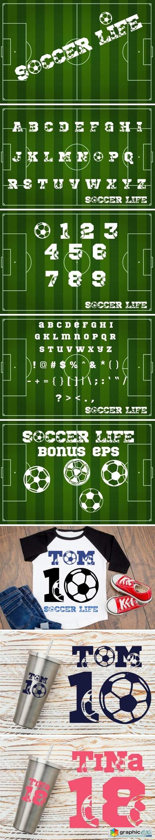  Soccer Life Font 