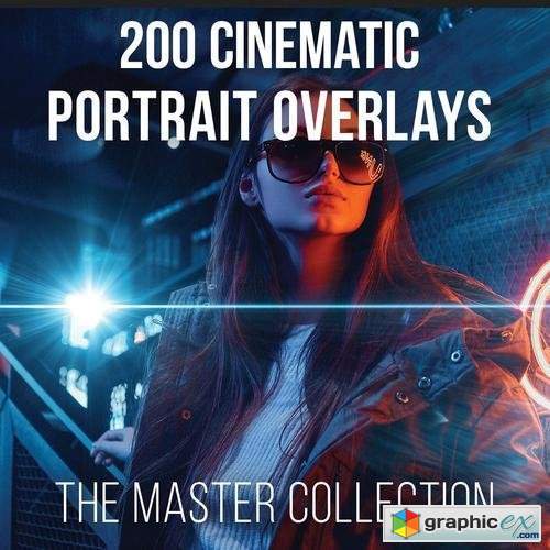 PRO EDU - Master Collection - 200 Cinematic Portrait Overlays
