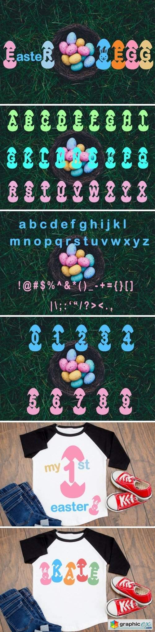  Easter Egg Font 