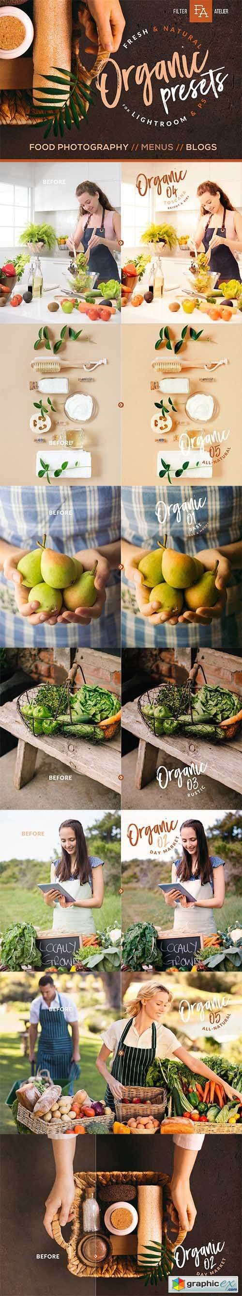 Organic Food Presets for Desktop & Mobile