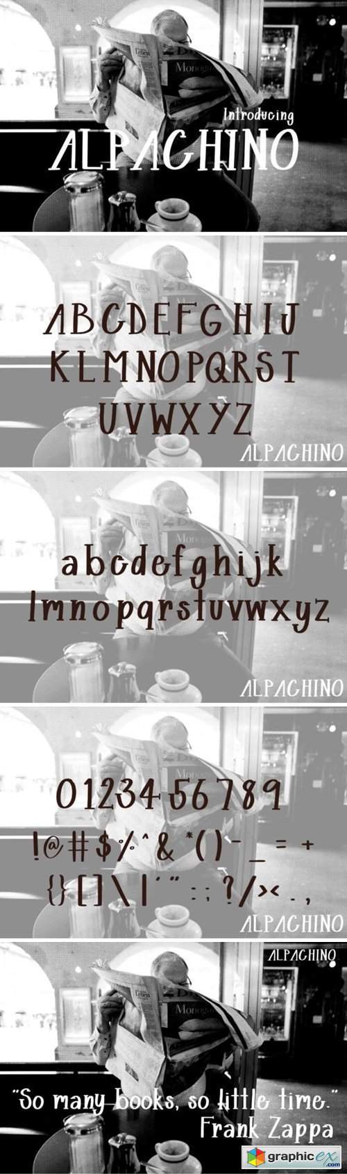Alpachino Font