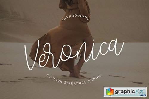 Veronica - Signature Script Font