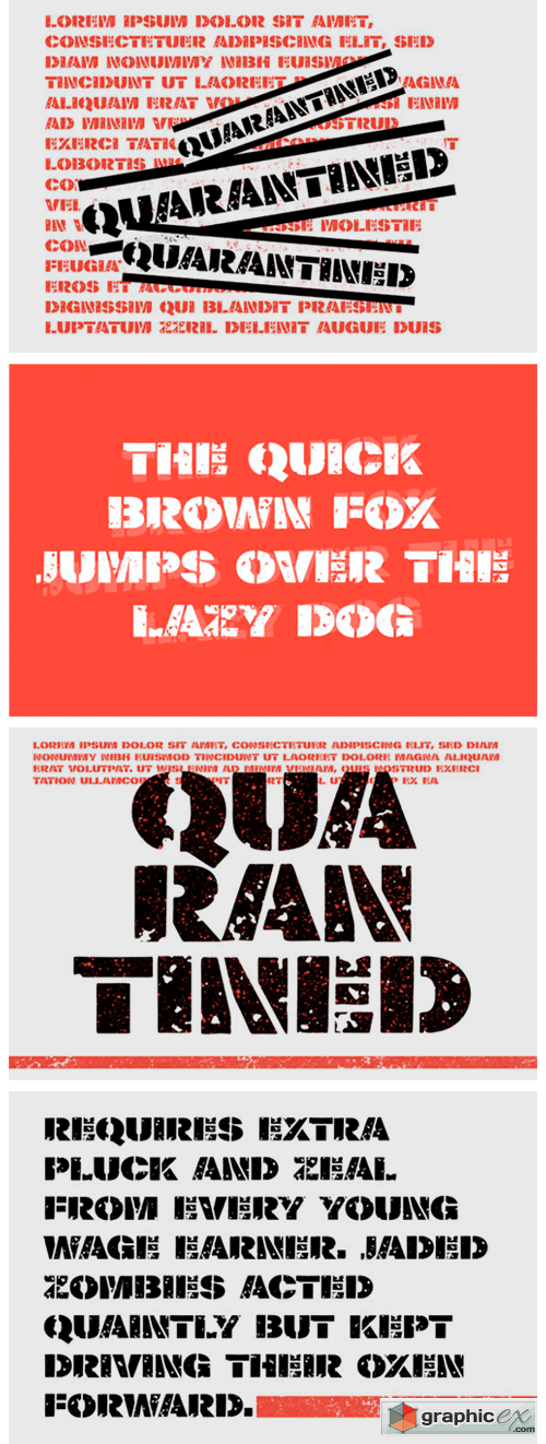 Quarantined Font