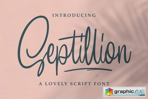 Septillion - Script Font