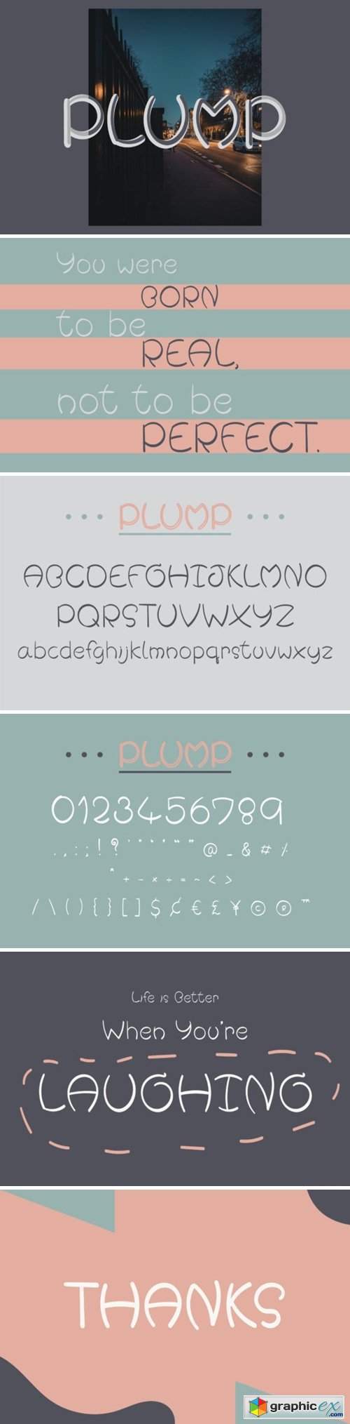 Plump Font