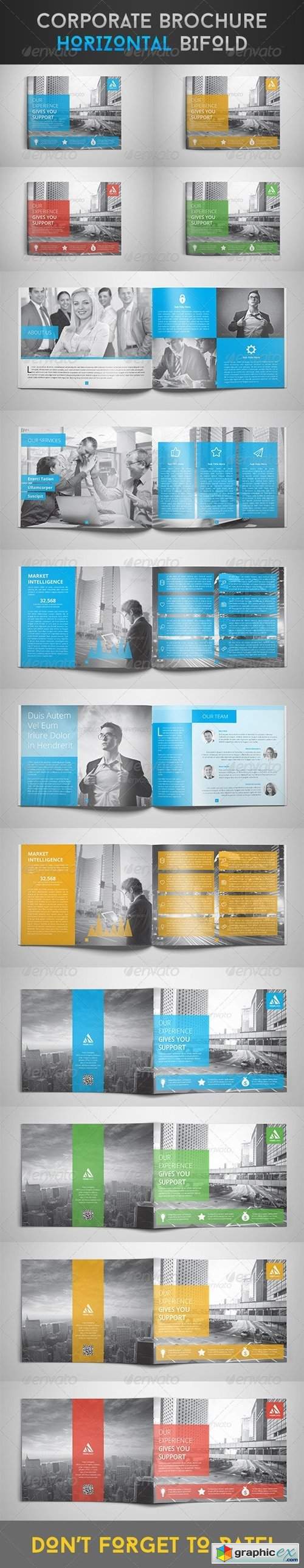 Corporate Brochure - Horizontal Bi-Fold