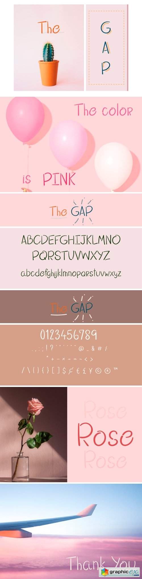  The Gap Font 