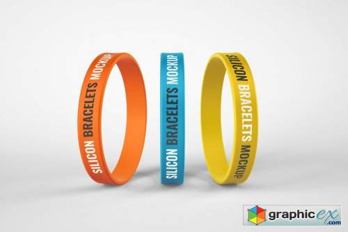 Download Silicone Rubber Bracelet Mockup Free Download Vector Stock Image Photoshop Icon